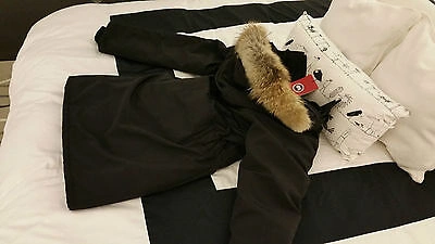Pre-owned Label Edition Brand Red  Black Canada Goose Trillium Xl Parka Jacket