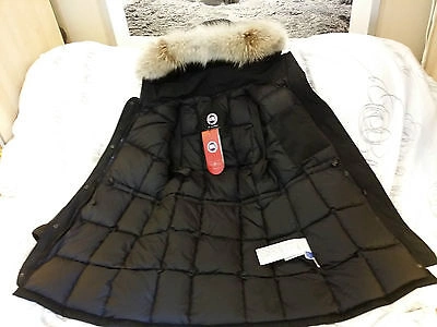 Pre-owned Canada Goose Brand Black (red Label)  Trillium X-large Arctic Parka Jacket