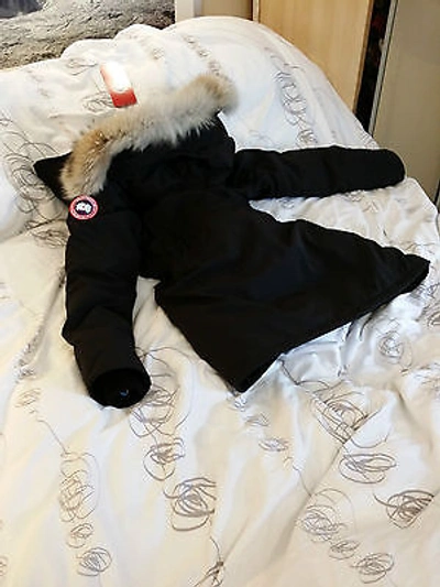 Pre-owned Canada Goose Brand Black (red Label)  Trillium X-large Arctic Parka Jacket