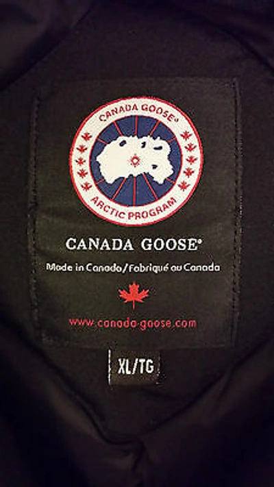 Pre-owned Canada Goose Brand Black (red Label)  Trillium X-large Arctic Parka Jacket