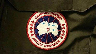 Pre-owned Canada Goose Brand "red Label" Edition Hologram Graphite  Expedition Xl Parka In Gray