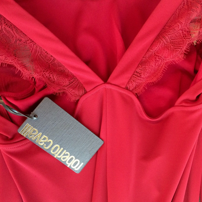 ROBERTO CAVALLI Pre-owned Maxi Dress In Red