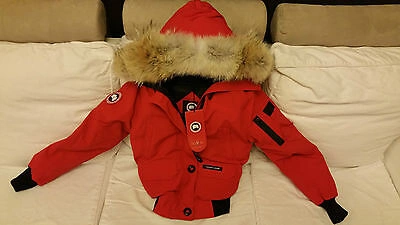 Pre-owned Canada Goose Brand Red Label Edition Hologram Red  Chilliwack Sm Parka Jacket