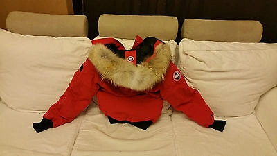 Pre-owned Canada Goose Brand Red Label Edition Hologram Red  Chilliwack Sm Parka Jacket