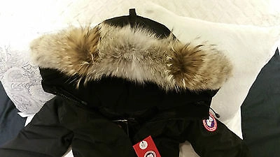 Pre-owned Canada Goose Brand "red Label" Edition Black  Victoria Medium Parka Jacket