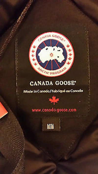 Pre-owned Canada Goose Brand "red Label" Edition Black  Victoria Medium Parka Jacket