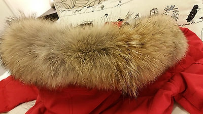 Pre-owned Canada Goose Brand "red Label" Edition  Red Shelburne "xs" Parka Jacket In Sunfire Red