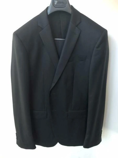 Pre-owned Versace Collection Wool Tailored Suit In Blue