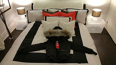 Pre-owned Label Concept Brand Red  Edition Black Canada Goose Chilliwack S Parka Jacket In Gray