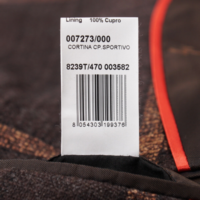 Pre-owned Isaia $3895  'cortina' Slim-fit Wool And Cashmere Peacoat 40 R (eu 50) In Brown