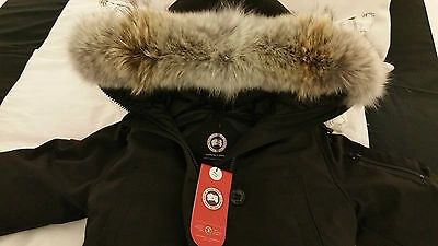 Pre-owned Label Concept Brand Red  Edition Black Canada Goose Chilliwack S Parka Jacket In Gray