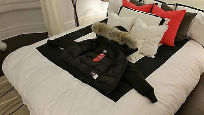 Pre-owned Label Concept Brand Red  Edition Black Canada Goose Chilliwack S Parka Jacket In Gray