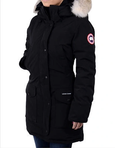 Pre-owned Label Brand Black "red " Canada Goose Trillium Xs/extra-small Parka Jacket
