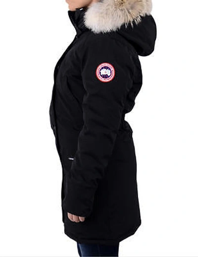 Pre-owned Label Brand Black "red " Canada Goose Trillium Xs/extra-small Parka Jacket