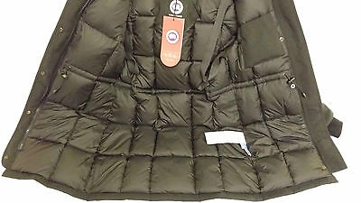Pre-owned Label Brand Black "red " Canada Goose Trillium Xs/extra-small Parka Jacket