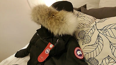 Pre-owned Canada Goose Brand "red Label" Edition Black  Mystique Sm Parka Jacket