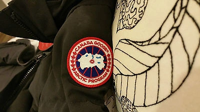 Pre-owned Canada Goose Brand "red Label" Edition Black  Mystique Sm Parka Jacket