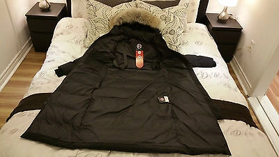 Pre-owned Canada Goose Brand "red Label" Edition Black  Mystique Sm Parka Jacket