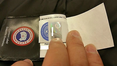 Pre-owned Canada Goose Brand "red Label" Edition Black  Mystique Sm Parka Jacket