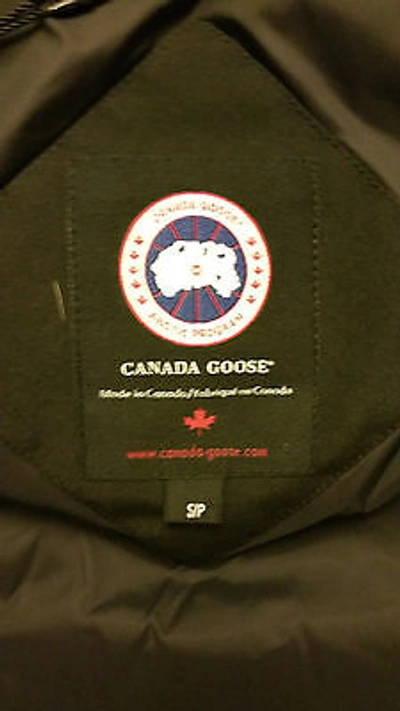 Pre-owned Canada Goose Brand "red Label" Edition Black  Mystique Sm Parka Jacket