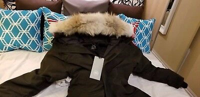 Pre-owned Canada Goose 2022 Latest Concept Edition Grey Label Black  Langford Medium Parka