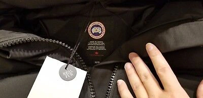 Pre-owned Canada Goose 2022 Latest Grey Label Concept Edition Black  Mystique Xs Parka In Gray