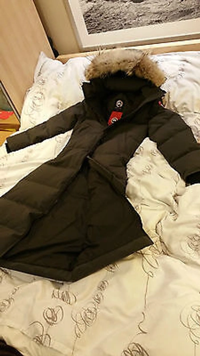 Pre-owned Label Concept Brand Red  Graphite Canada Goose Mystique Small Parka Jacket
