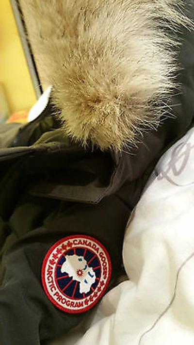 Pre-owned Label Concept Brand Red  Graphite Canada Goose Mystique Small Parka Jacket