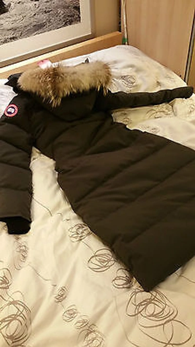 Pre-owned Label Concept Brand Red  Graphite Canada Goose Mystique Small Parka Jacket