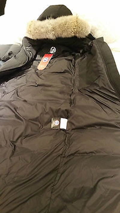 Pre-owned Label Concept Brand Red  Graphite Canada Goose Mystique Small Parka Jacket