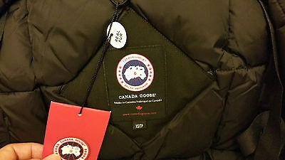 Pre-owned Canada Goose Brand "red Label" Edition "black"  Victoria Xs Parka Jacket