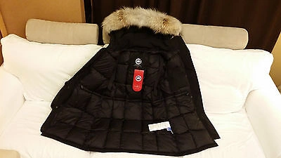 Pre-owned Label Brand Black "red " Canada Goose Trillium Small Arctic Parka Jacket