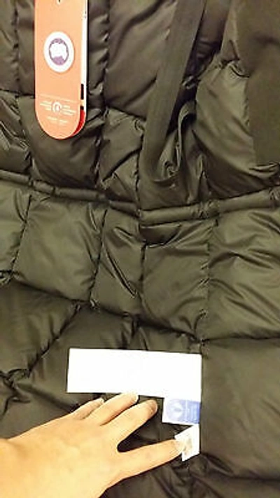 Pre-owned Label Brand Black "red " Canada Goose Trillium Small Arctic Parka Jacket