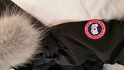 Pre-owned Label Concept Brand Red  Edition Black Canada Goose Trillium Lg Parka Jacket