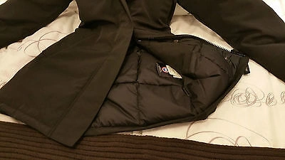 Pre-owned Label Edition Brand Red  Navy Canada Goose Victoria Large Parka Jacket