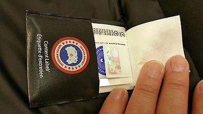Pre-owned Label Edition Brand Red  Navy Canada Goose Victoria Large Parka Jacket