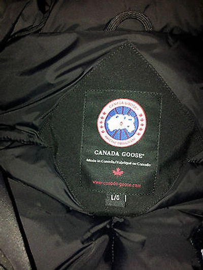 Pre-owned Label Concept Brand Red  Edition Black Canada Goose Trillium Lg Parka Jacket