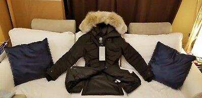 Pre-owned Canada Goose 2022 Latest Grey Label Concept Edition Black  Lorette L Parka Jacket In Gray