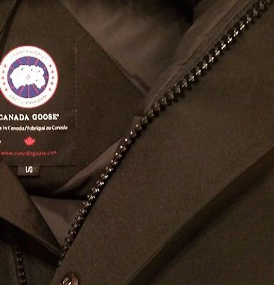 Pre-owned Canada Goose 2022 Latest Grey Label Concept Edition Black  Lorette L Parka Jacket In Gray