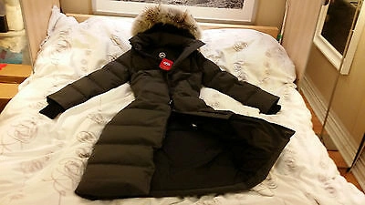 Pre-owned Canada Goose Brand "red Label" Edition Graphite  Mystique Small Parka Jacket