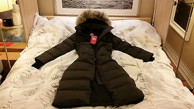 Pre-owned Canada Goose Brand "red Label" Edition Graphite  Mystique Small Parka Jacket