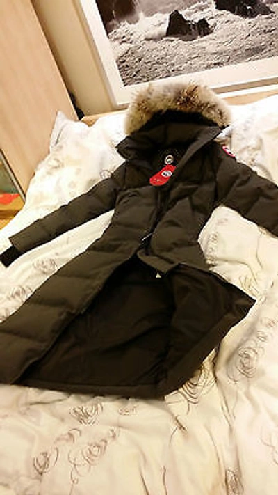 Pre-owned Canada Goose Brand "red Label" Edition Graphite  Mystique Small Parka Jacket