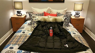Pre-owned Canada Goose Brand Red Label Edition Hologram Black  Langford Mm Parka Jacket