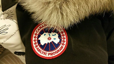 Pre-owned Canada Goose Brand Red Label Edition Hologram Black  Langford Mm Parka Jacket