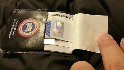 Pre-owned Canada Goose Brand Red Label Edition Hologram Black  Langford Mm Parka Jacket
