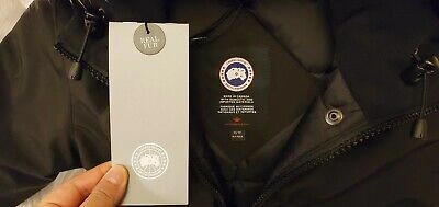 Pre-owned Canada Goose Brand Grey Label Edition Black  Victoria Ladies Xs Parka Jacket In Gray