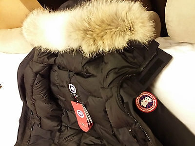 Pre-owned Canada Goose Brand Red Label Edition Black  Langford Sm Parka Jacket