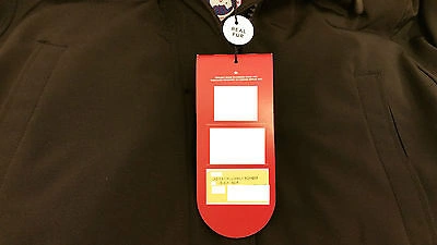 Pre-owned Label Edition Brand Red  Blk Canada Goose Hologram Chilliwack Lg Parka Jacket