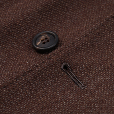 Pre-owned Brunello Cucinelli Reddish-brown Soft Woven Cashmere Sport Coat 40r (eu 50)