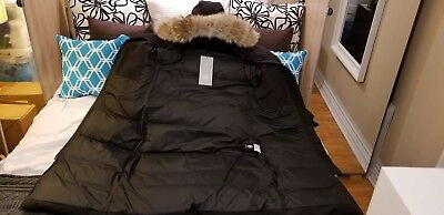 Pre-owned Canada Goose 2022 Grey Label Concept Edition Lady Black  Mystique Lg Parka Jacket In Gray